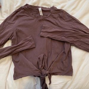 Lulu Lemon Long sleeved workout top